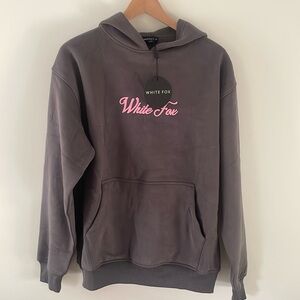 White Fox XS/S Season 7 oversized hoodie monument